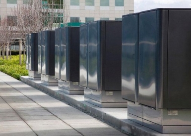 Fuel cells installed in industrial location